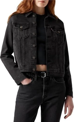 Levi's The Trucker Jeansjacke black lilly (Damen)