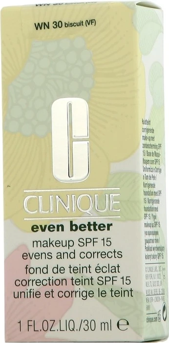 Clinique Even Better Evens and Corrects Makeup Foundation WN30 biscuit LSF15, 30ml