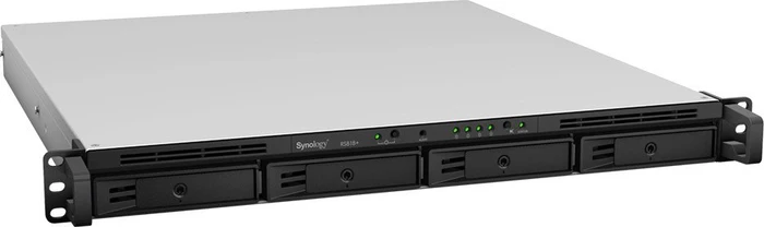 Synology RackStation RS818RP+ 10TB, 2GB RAM, 4x RJ-45 1000Base-T, 2x USB-A 3.0, 1HE