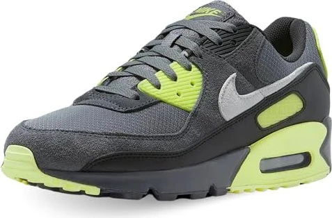 Nike Air Max 90 smoke grey/light lemon twist/black/photon dust (Herren)