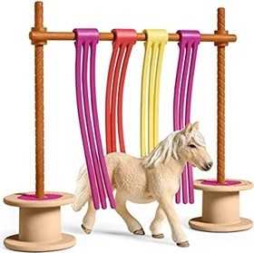 Schleich Farm World - Pony mit Flattervorhang