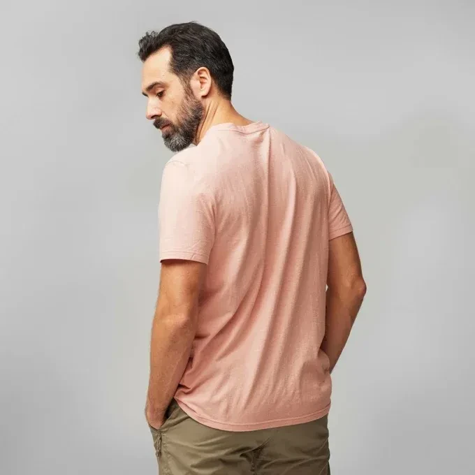 Fjällräven Hemp Blend T-Shirt kurzarm chalk rose (Herren)