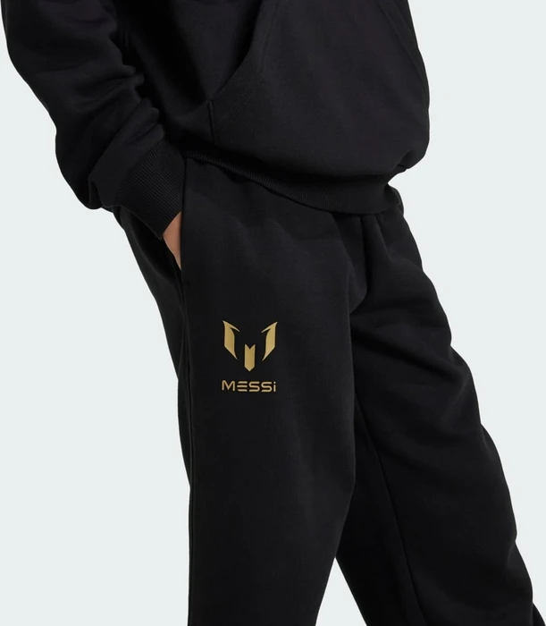 adidas Messi Trainingshose lang schwarz (Junior)