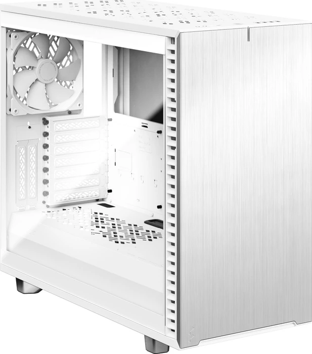 Fractal Design Define 7 White TG Clear Tint, Glasfenster, schallgedämmt