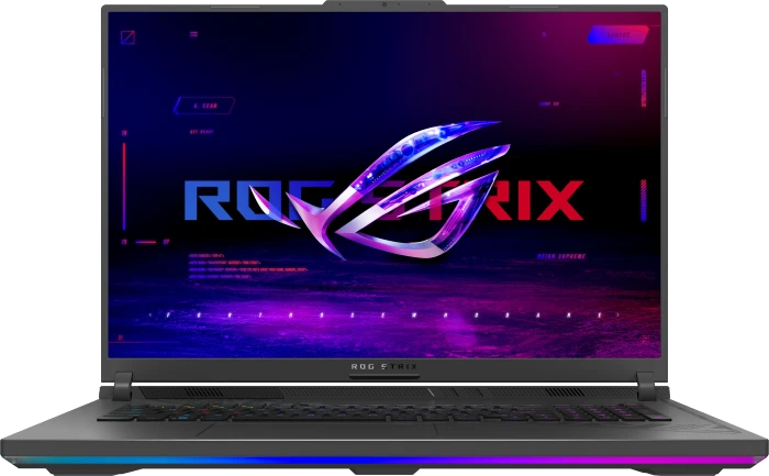 ASUS ROG Strix G18 (2023) G814JI-N5056W, Eclipse Gray, Core i9-13980HX, 32GB RAM, 1TB SSD, GeForce RTX 4070, DE