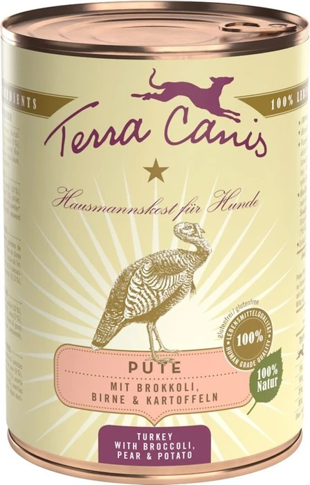 Terra Canis Pute mit Brokkoli, Birne und Kartoffel, 400g