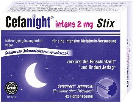 Cefanight intens 2mg Stix Granulat Portionsbeutel, 42 Stück