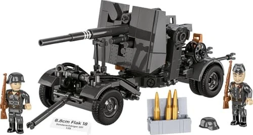 Cobi Historical Collection WW2 8.8 cm Flak 18 with Carriage