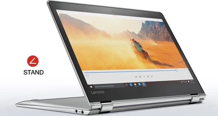Lenovo Yoga 710-11ISK, Platinum Silver, Core m3-6Y30, 4GB RAM, 256GB SSD, DE