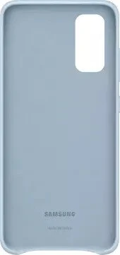 Samsung Leather Cover für Galaxy S20 blue coral