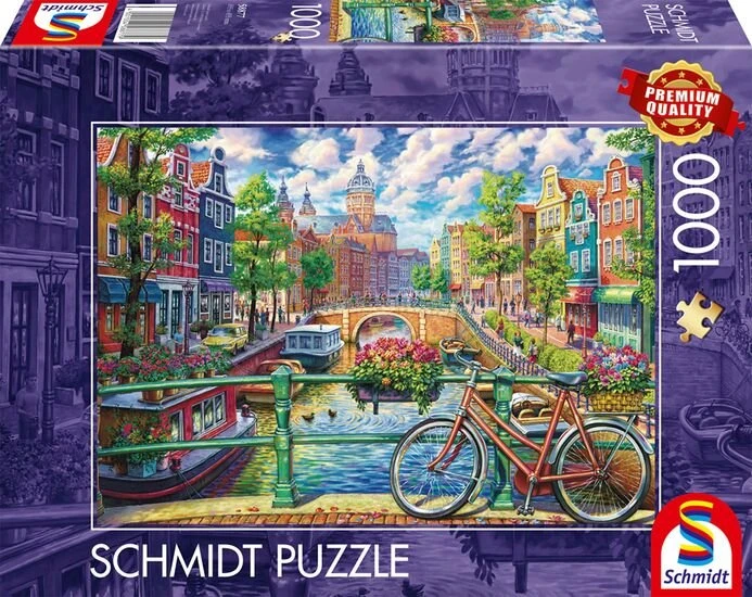 Schmidt Spiele Amsterdamer Grachtenzauber (1000 Teile) Image