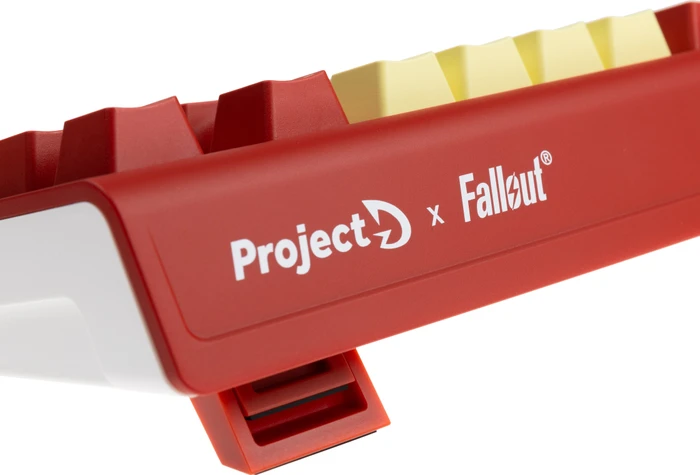 Ducky ProjectD x Fallout Tinker 75, rot/weiß, MX2A BLUE, USB, DE