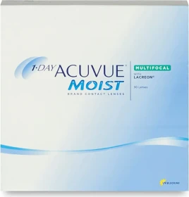 Johnson & Johnson Acuvue Moist 1-Day Multifocal, -8.00 Dioptrien, 90 Stück