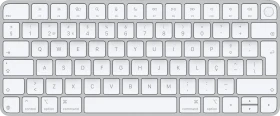 Apple Magic Keyboard mit Touch ID für Mac mit Apple Chip (USB-C), weiß/silber, USB/Bluetooth, PT
