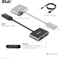 Club 3D DisplayPort 1.4 [Stecker} auf 1x DisplayPort [Buchse] und 1x HDMI [Buchse] Vorschaubild