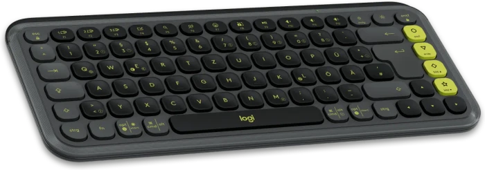 Logitech POP Icon Combo, Graphite & Green, Logi Bolt, USB/Bluetooth, DE