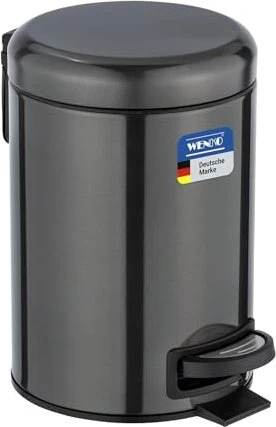 Wenko Leman 3l schwarz-metallic