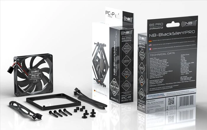 Noiseblocker NB-BlackSilentPro PC-P, 80mm