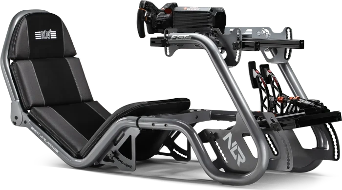 Next Level Racing F-GT Pro Formula and GT Racing Cockpit, Grey Edition, Simulator Cockpit