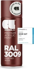 Cosmos Lac Acryllack-Spray RAL 3009 oxide red glänzend, 400ml