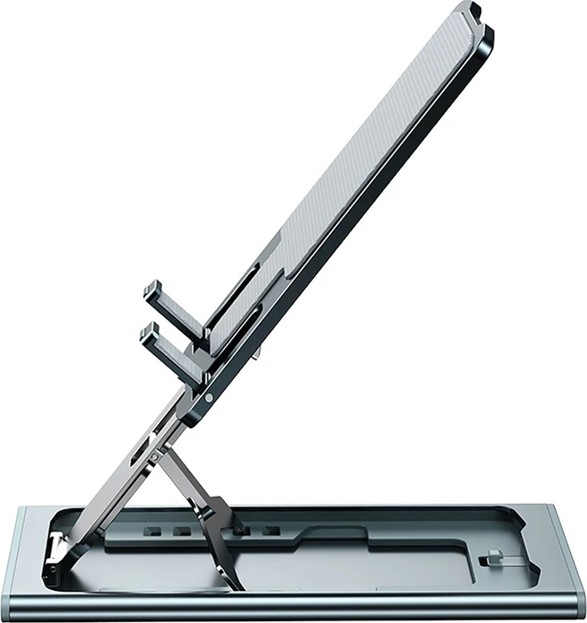 Inter-Tech MTS-105, Tablet-Stand bis 12", silber