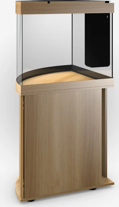 Juwel Trigon 190 LED Aquarium-Set mit Unterschrank, helles Holz/helles Holz, 190l