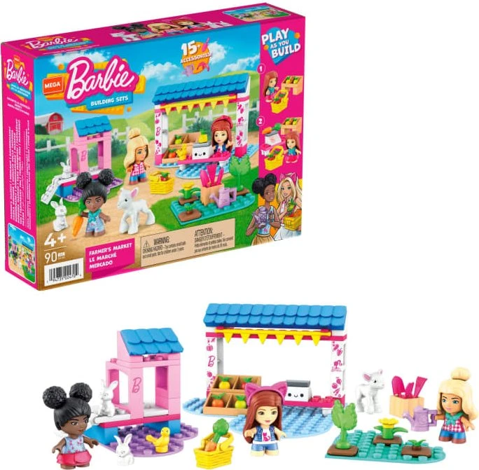 Mattel Mega Construx Barbie Farmer's Market