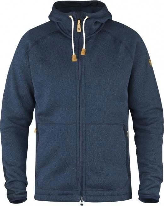 Fjällräven Övik Fleece Hoodie Funktionsjacke navy (Herren)