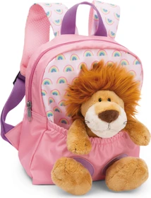 Nici Plüschtier Löwe rosa Kindergartenrucksack