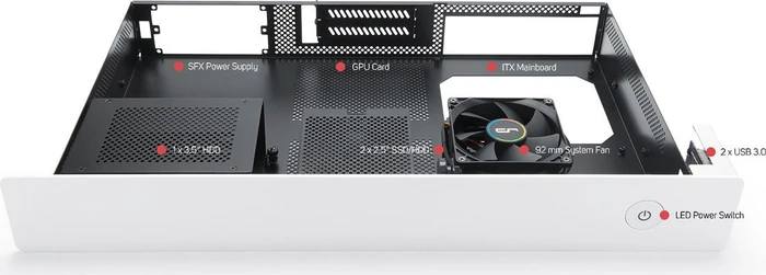 Cryorig Taku silber, Mini-ITX