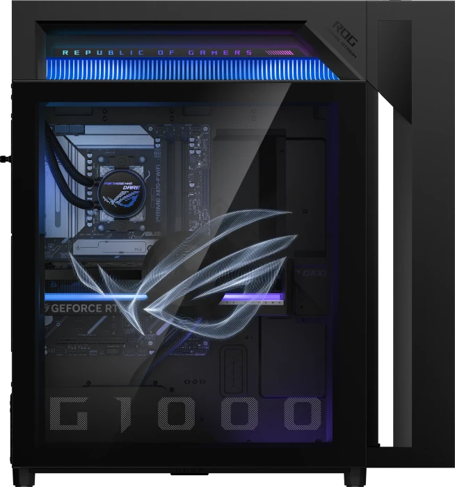ASUS ROG Strix GM1000TY-R9950X081W, Ryzen 9 9950X3D, 64GB RAM, 4TB SSD, GeForce RTX 5080