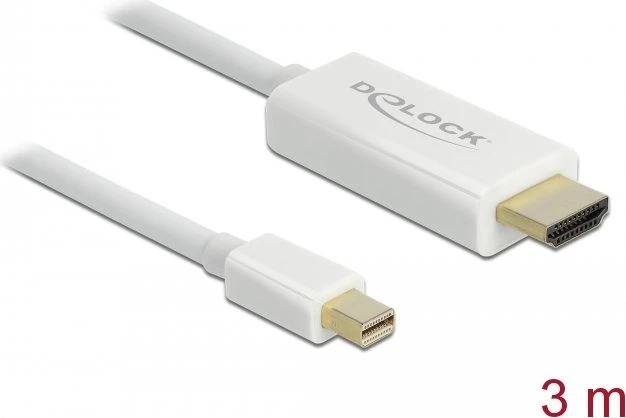 DeLOCK Mini DisplayPort 1.1/HDMI Adapterkabel, 3m