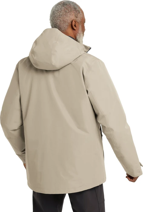 Jack Wolfskin Icecape 3in1 Down Funktionsjacke linen (Herren)