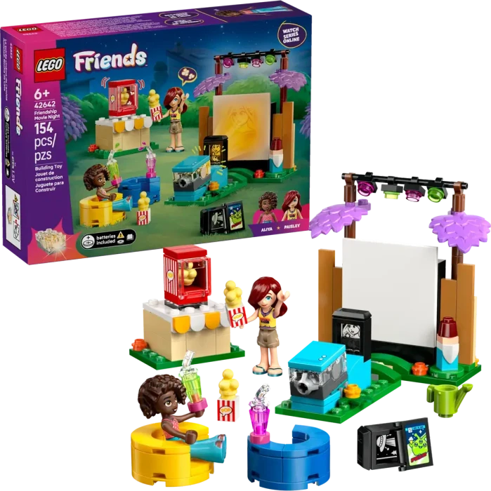 LEGO Friends - Filmabend mit Freunden