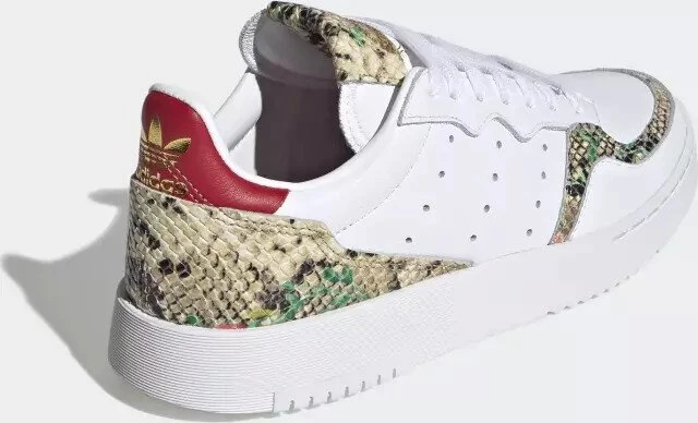 adidas Supercourt cloud white/scarlet/gold metallic (Damen)