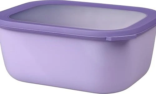 Mepal Multischüssel Cirqula rechteckig Aufbewahrungsbehälter 3l nordic lilac