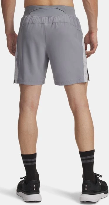 Under Armour Launch Elite Hose kurz steel/halo gray/reflective (Herren)
