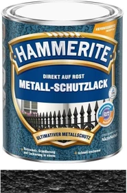 Hammerite Hammerschlag Metallschutz-Lack außen schwarz, 250ml