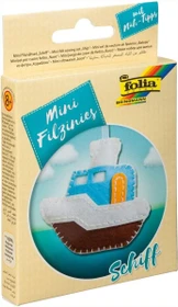 Folia Mini Filzinies Filznähset Schiff
