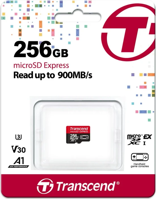 Transcend USD710S R900/W750 256GB, UHS-I U3, A1, Class 10, SD Express EX I