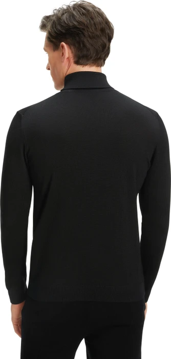 Falke Basic Apparel Rollkragen Pullover schwarz (Herren)