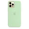 Apple Silikon Case mit MagSafe für iPhone 12 Pro Max Pistazie Vorschaubild