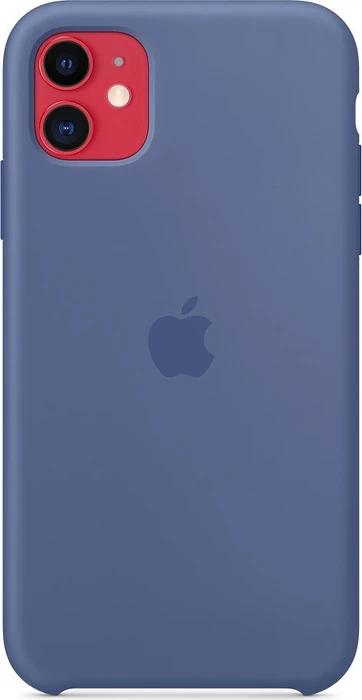 Apple Silikon Case für iPhone 11 leinenblau