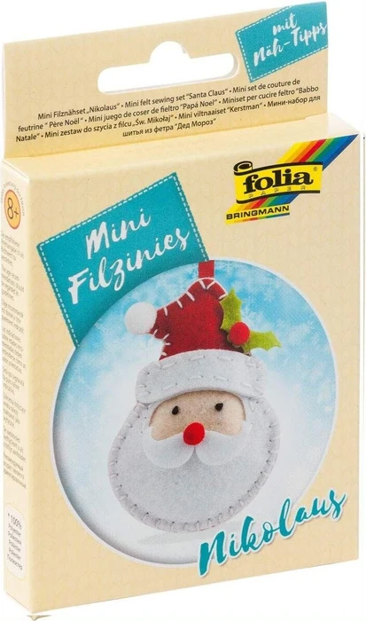 Folia Mini Filzinies Filznähset Nikolaus