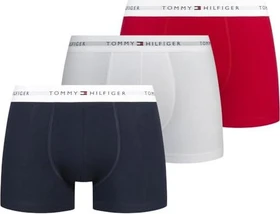 Tommy Hilfiger Trunks mit Signature-Logo 3er-Pack Boxer Briefs primary red/weiß/desert sky (Herren)