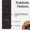 Brennenstuhl Bremounta mit Schalter, 5-fach, mit 2x USB-C, 3m, schwarz Vorschaubild