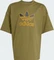 adidas Oversize Trefoil T-Shirt kurzarm focus olive (Junior) Vorschaubild