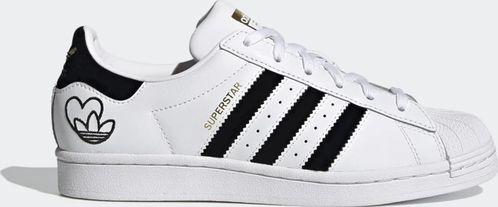 adidas Superstar cloud white/core black/gold metallic (Damen)