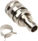 Koolance QD3 No-Spill Schnellverschluss gerade female auf 13/10mm, silber Vorschaubild