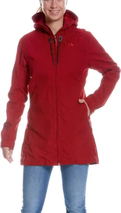 Tatonka Vinjo Hooded Mantel lava red (Damen)